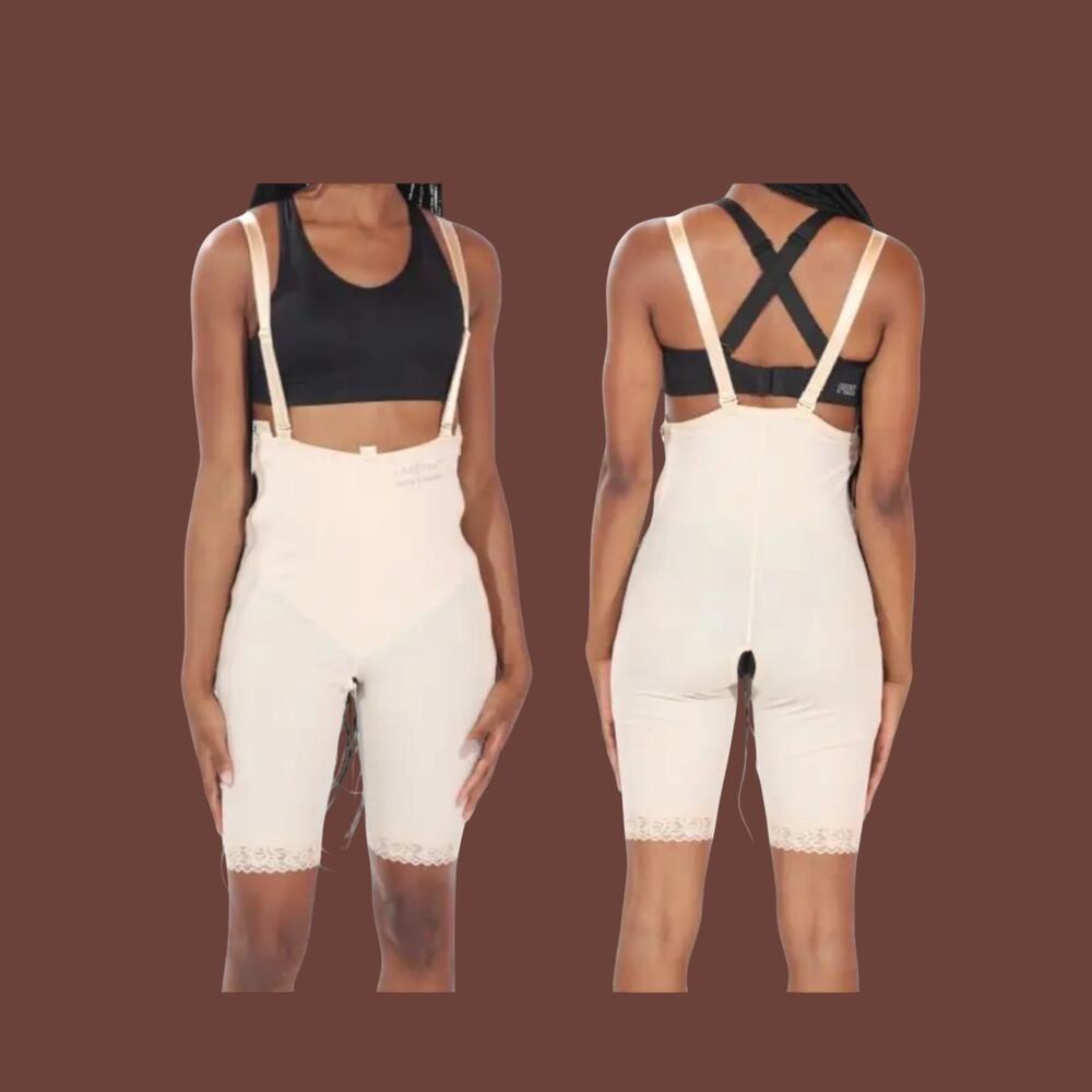 Isavela High Back Mid Thigh
Compression Garment - beige
Size small